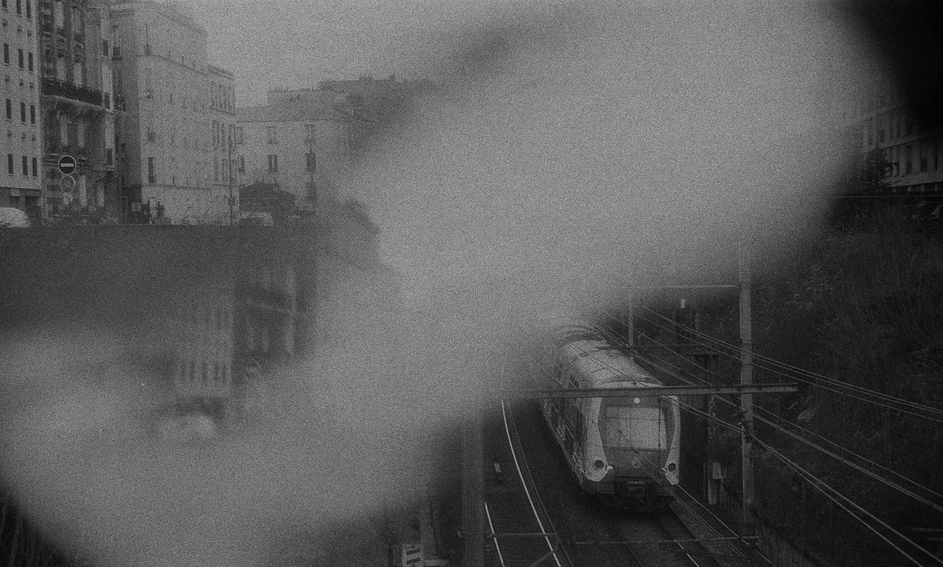"TRAIN EN GARE DE VINCENNES" // Washi F 100