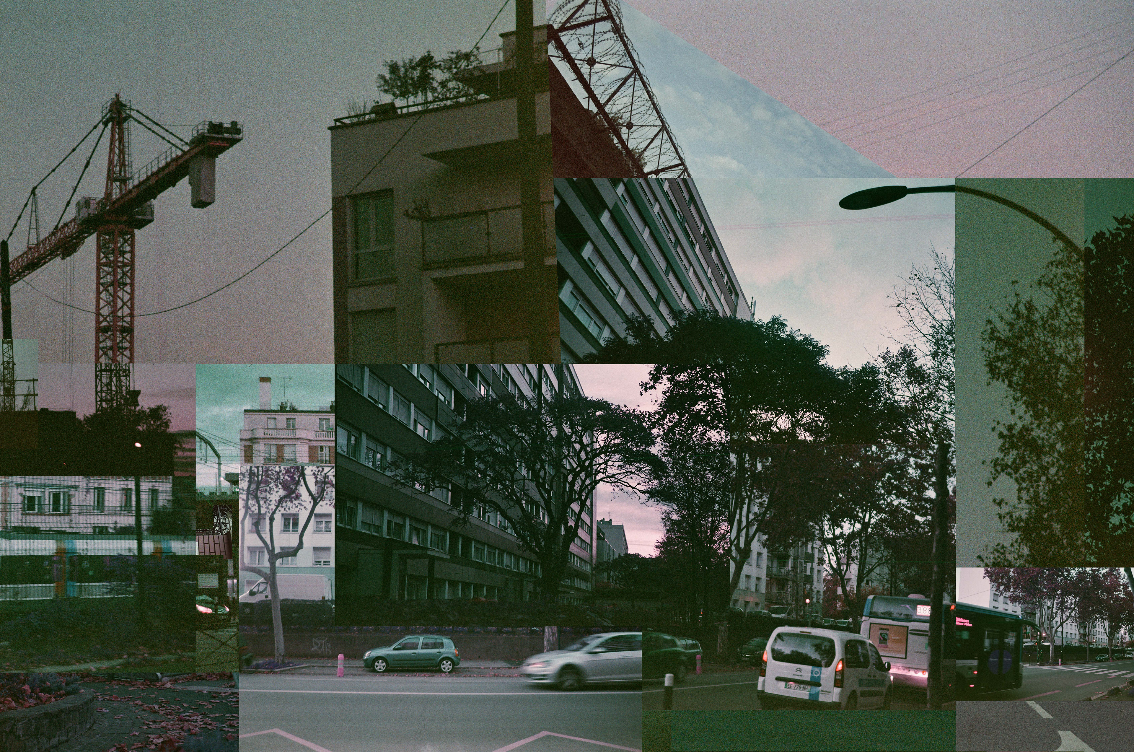 "BAGNEUX" // LomoChrome Lomography Purple 100-400