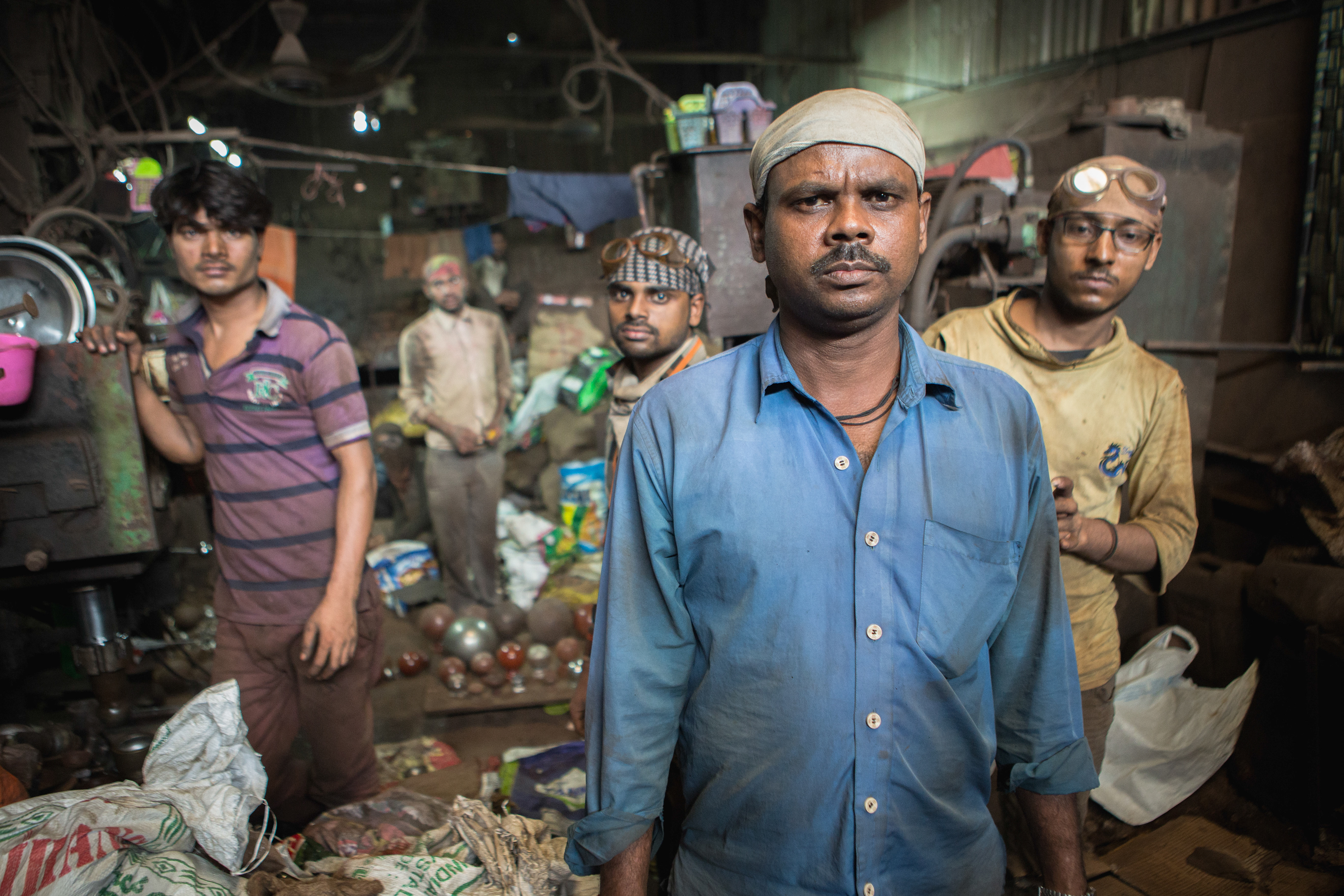 workers in a factory