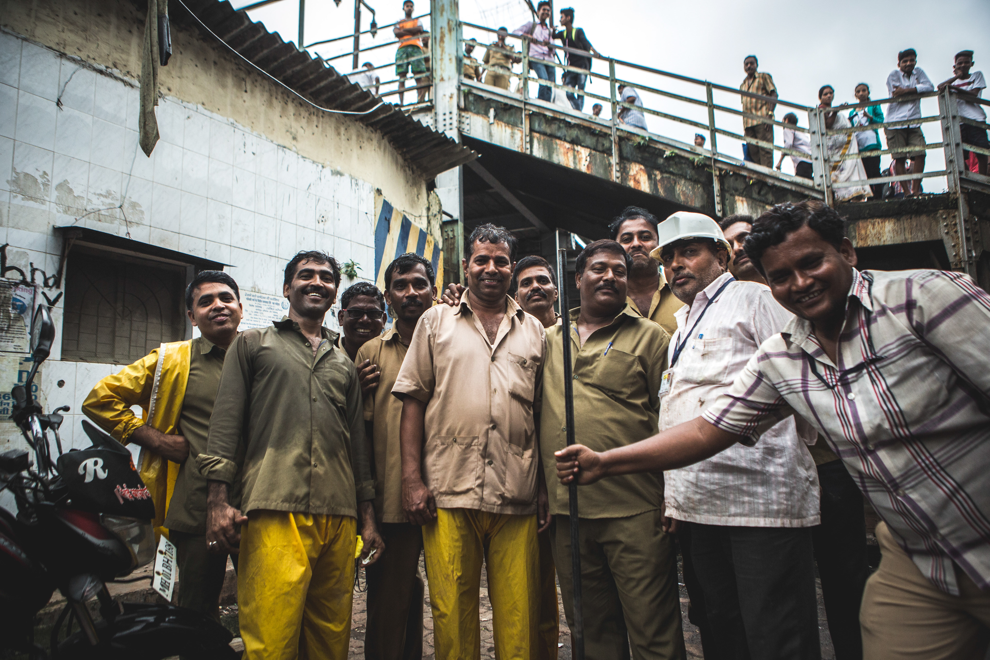 Road workers.