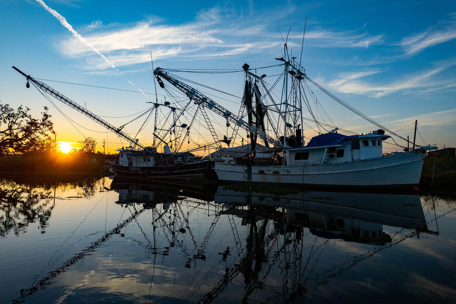 Bayou in Grand Caillou.
