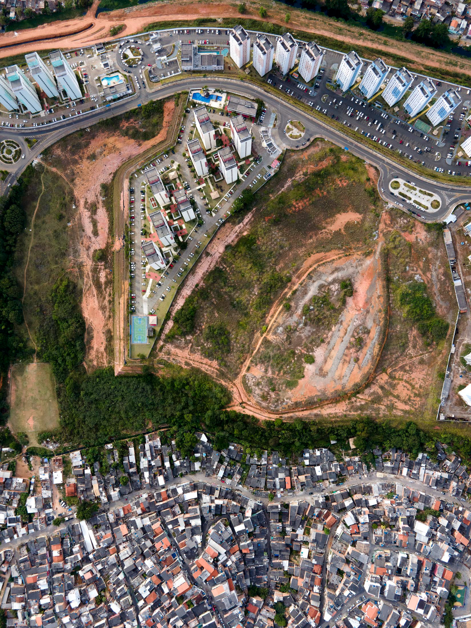 Inequality in Salvador, Brazil.