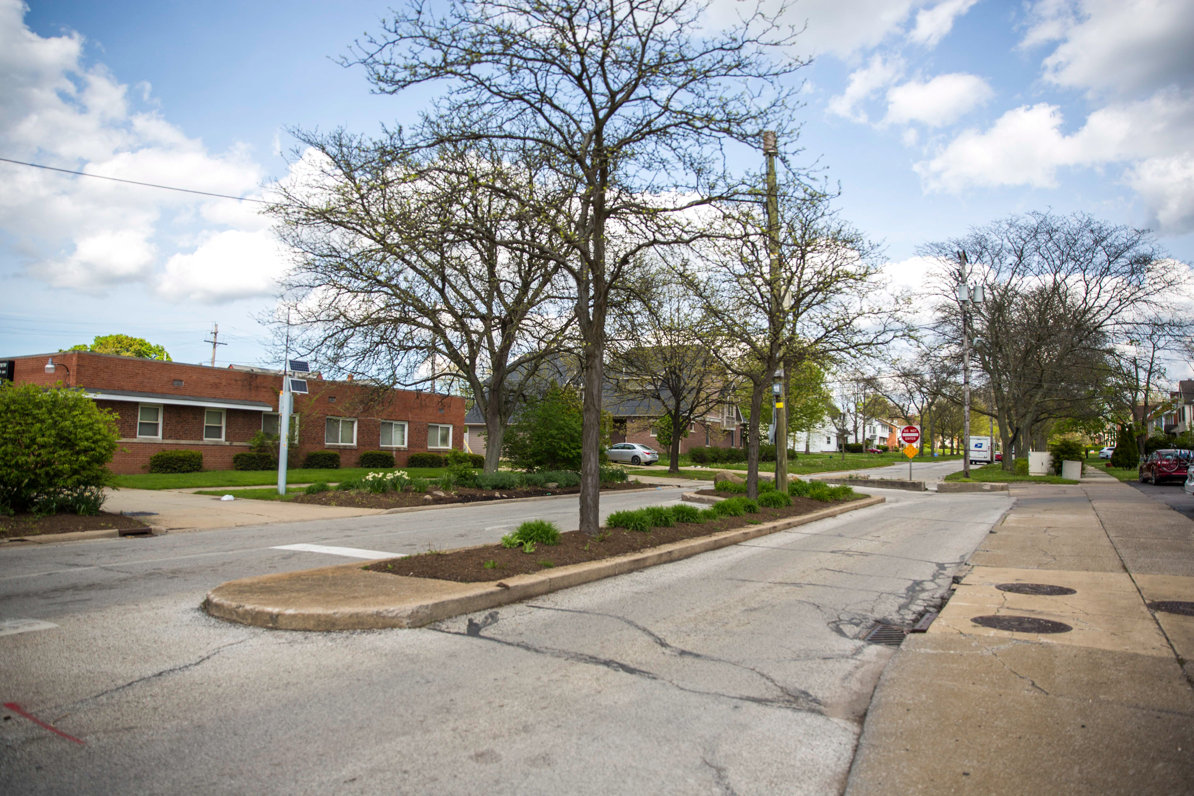 blocked roads in cleveland