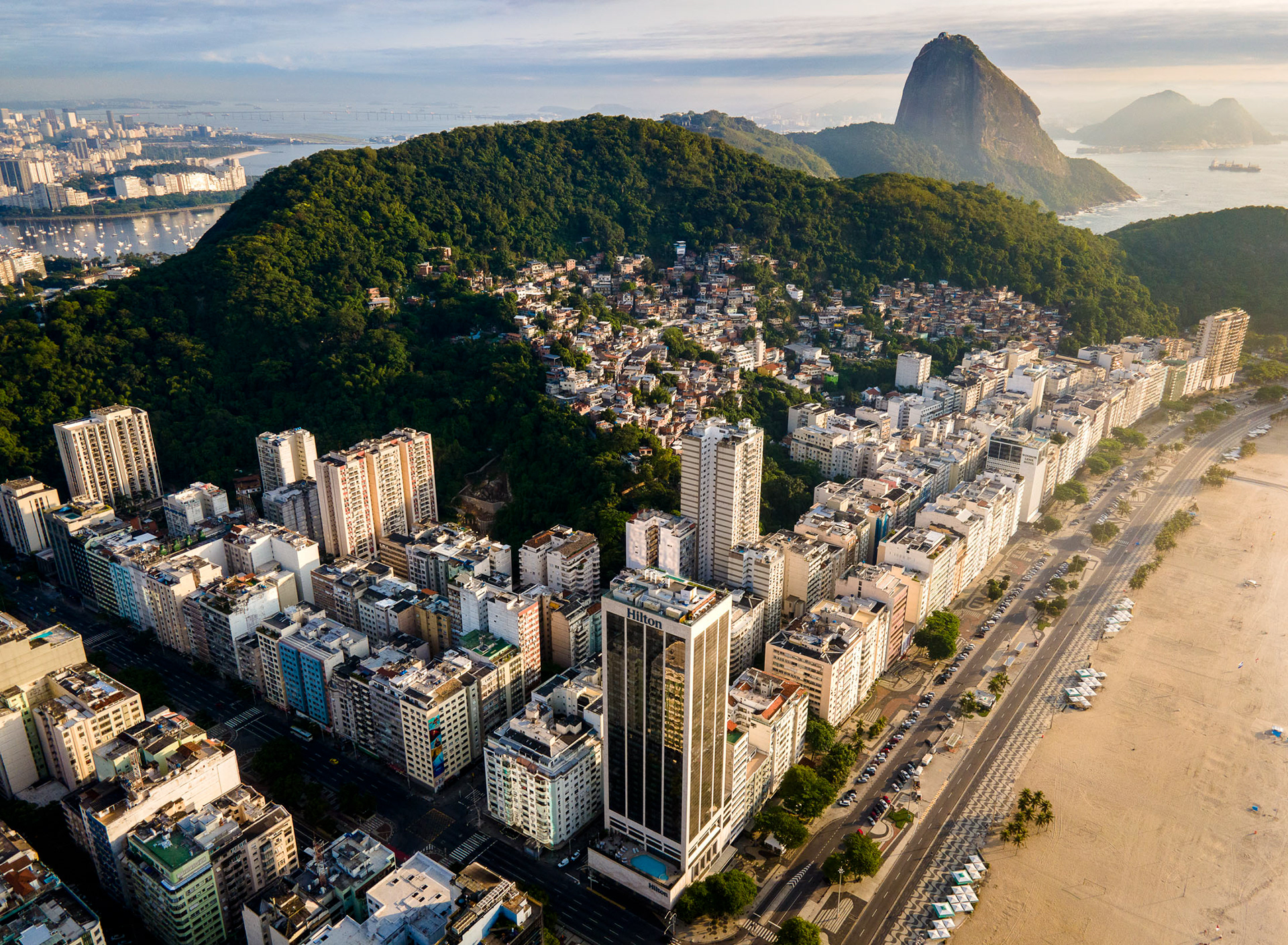 Leme Beach, Rio de Janeiro Brazil.