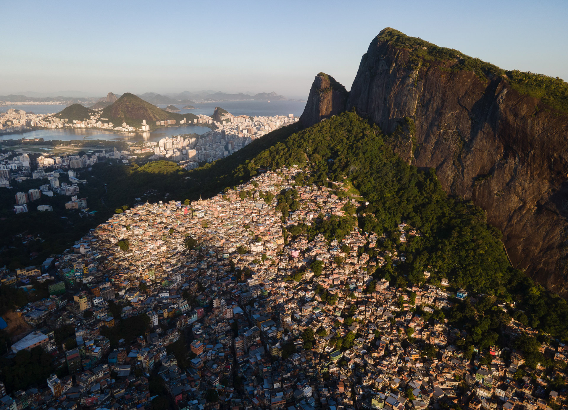 Rocinha favela, Rio de Janeiro, Brazil.