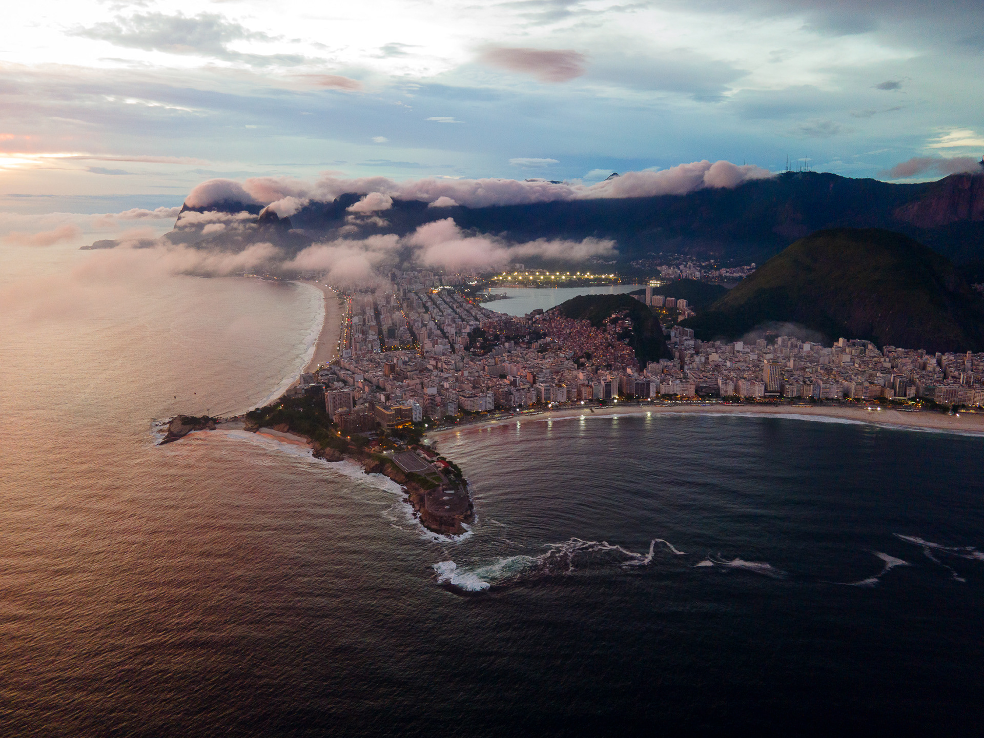 Arpoador, Rio de Janeiro, Brazil.