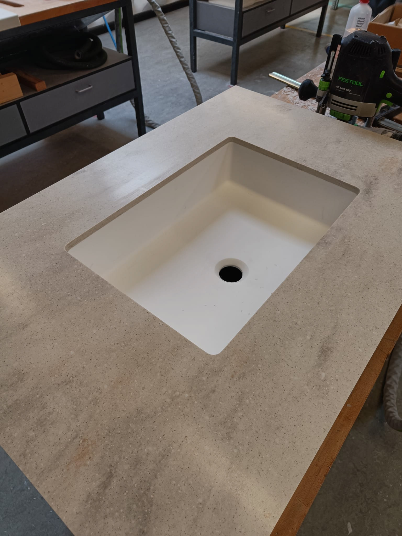 Corian lavabo