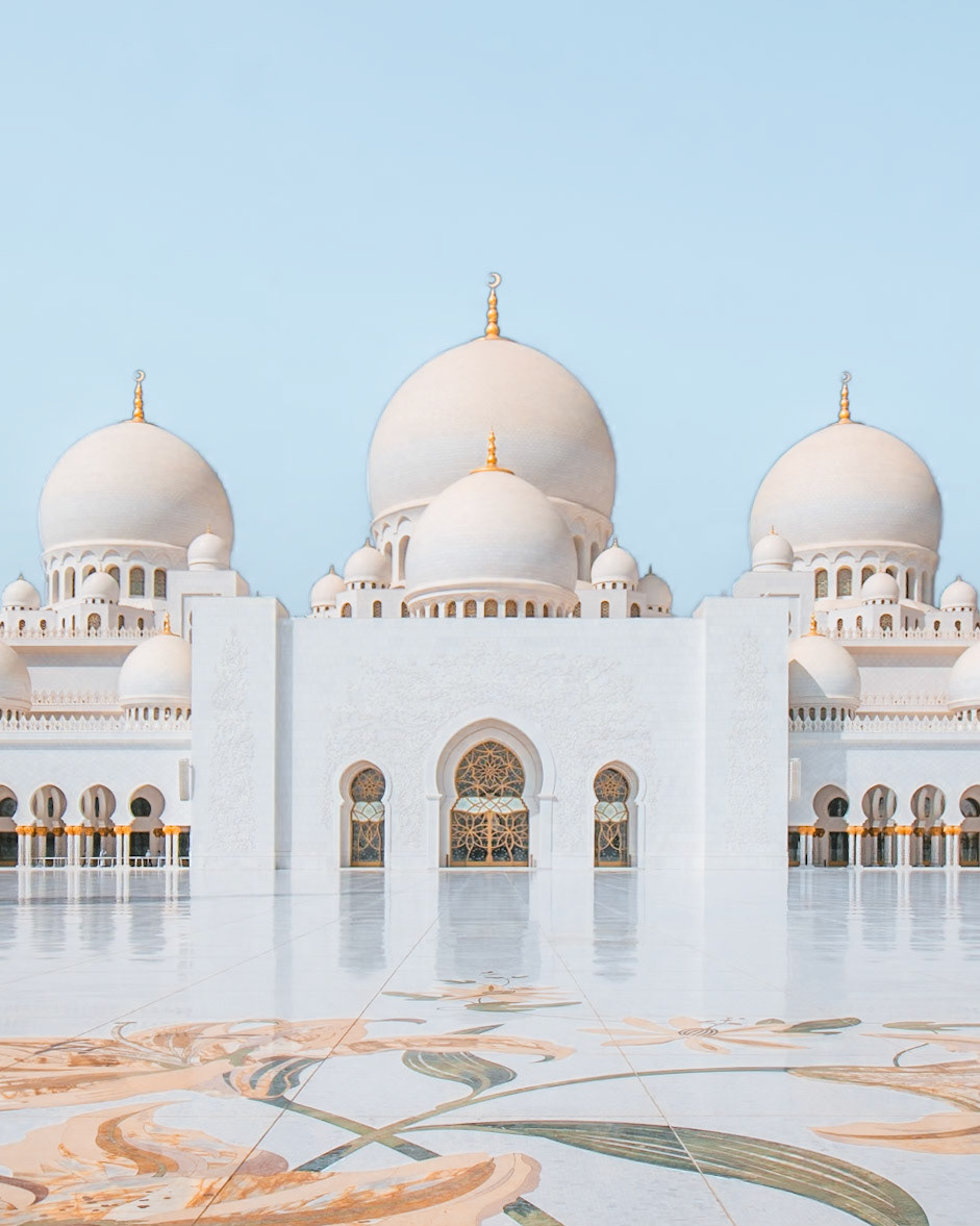 Sheikh Zayed Grand Mosque, Abu Dhabi, UAE