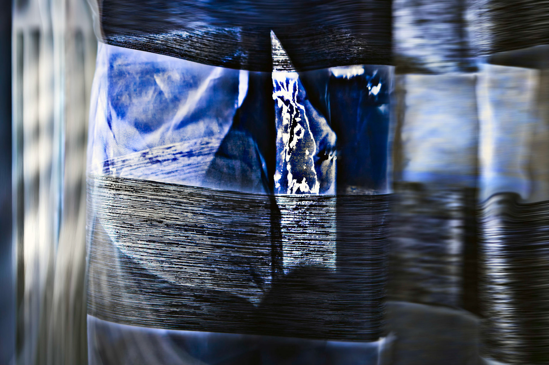 abstract view of a curtain