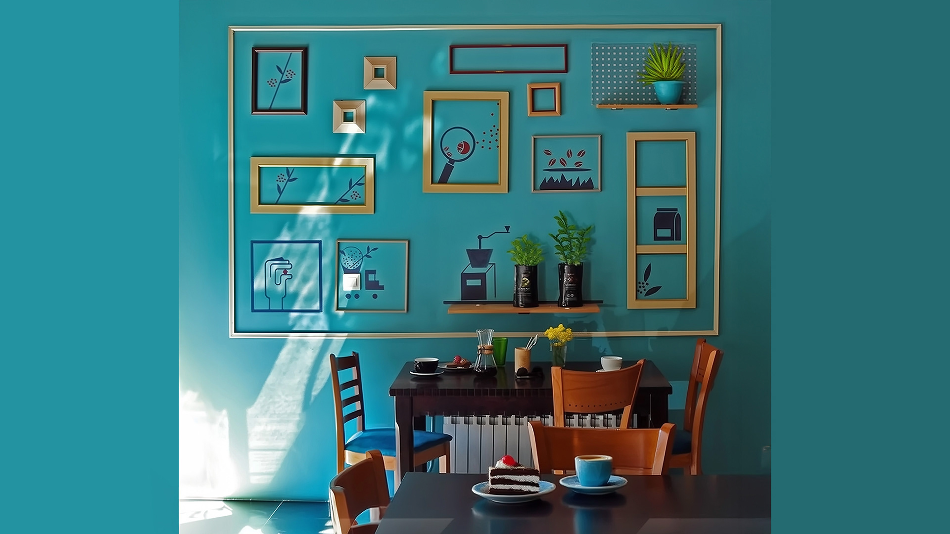 Café Raya — Visual Identity & Spatial Storytelling