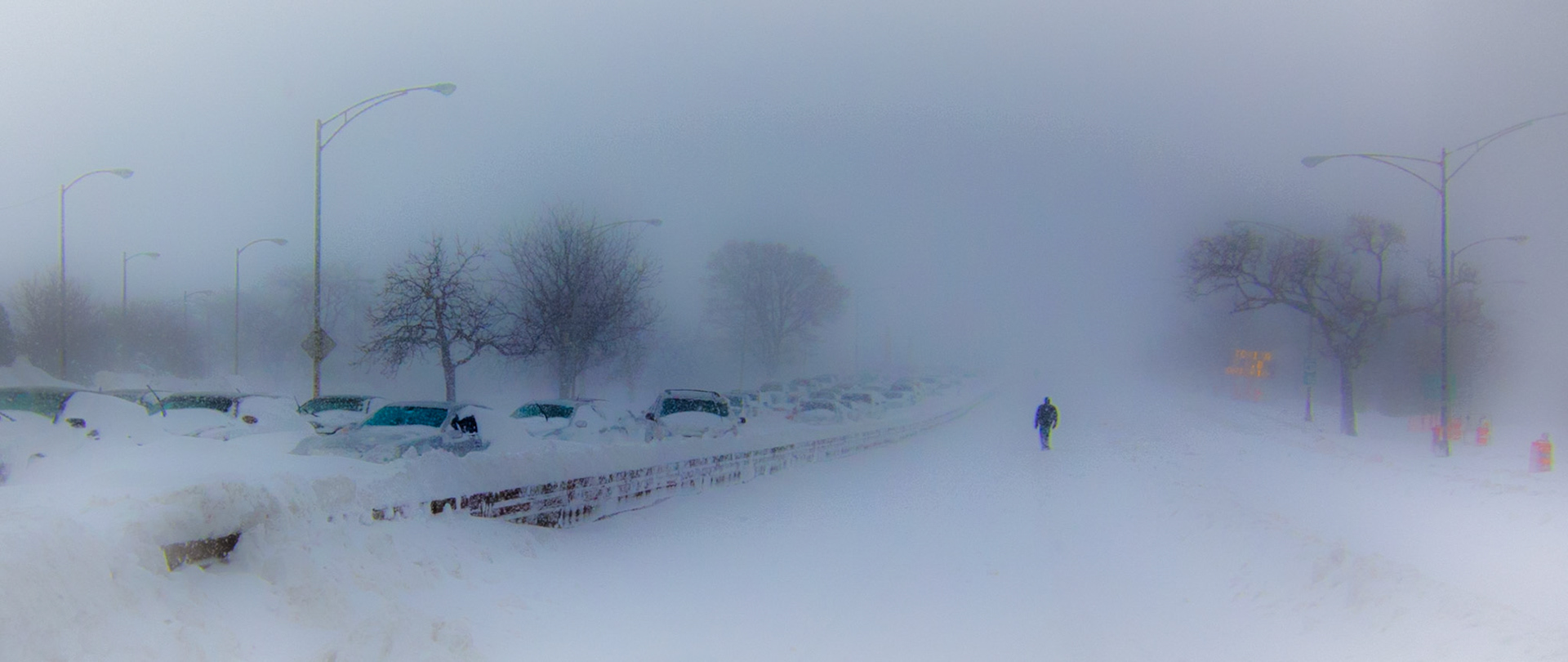 Groundhog Day Blizzard, Chicago lakefront