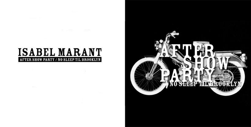 Organisation de la soirée d'after show du défilé d'Isabel Marant