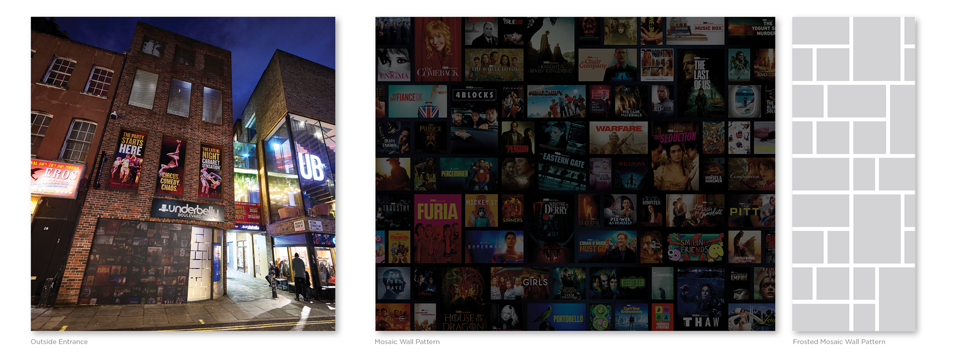HBO Max London Showcase Entrance