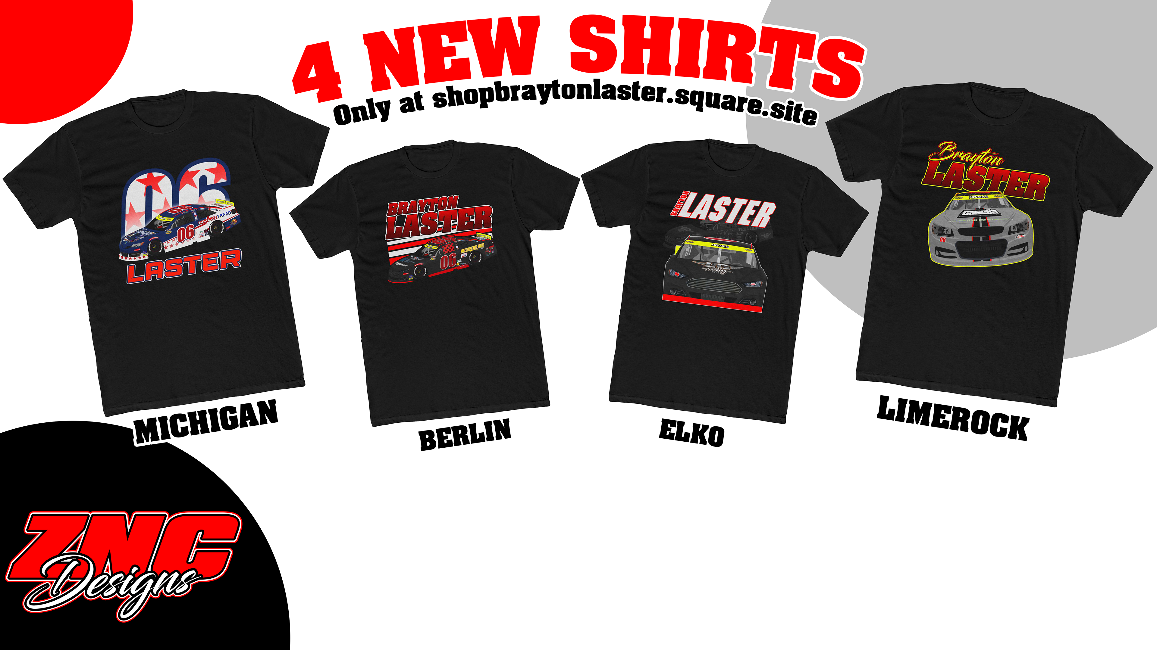 Brayton Laster 2025 Merch Drop Promo Graphic