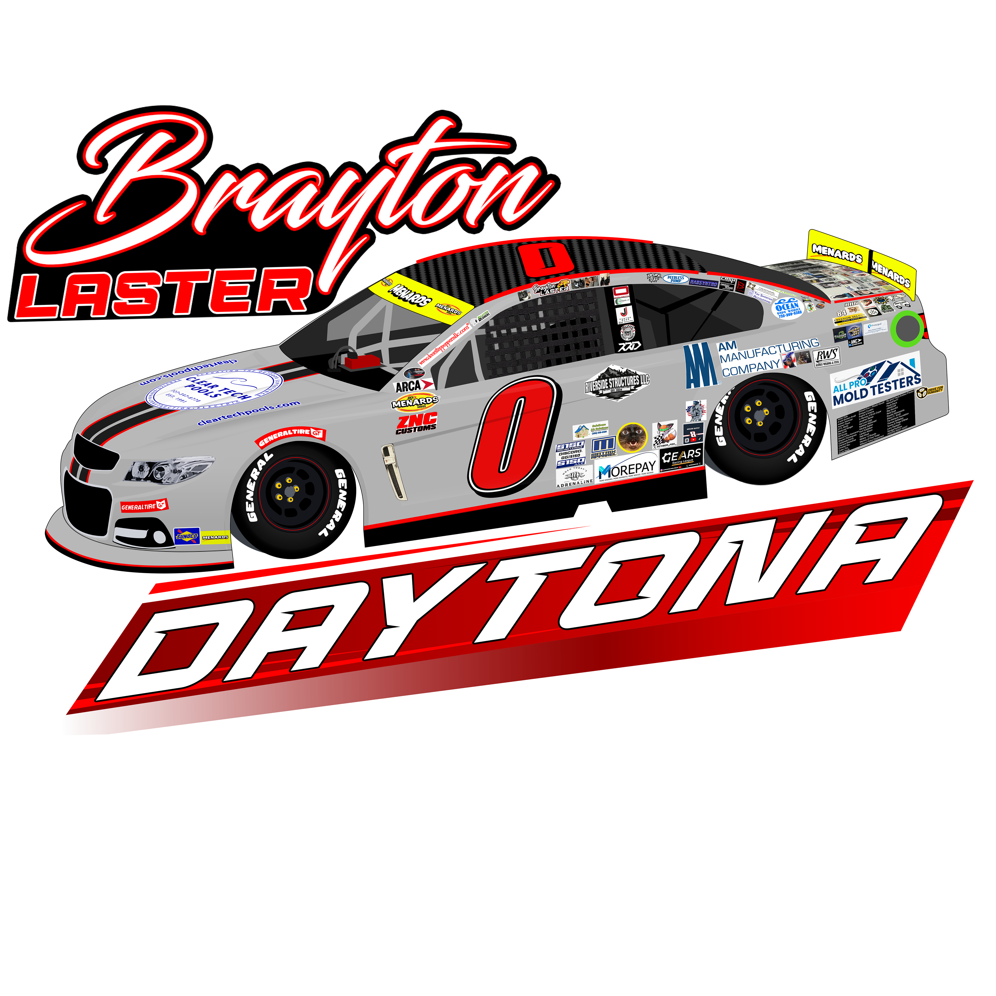 Brayton Laster 2025 Daytona
