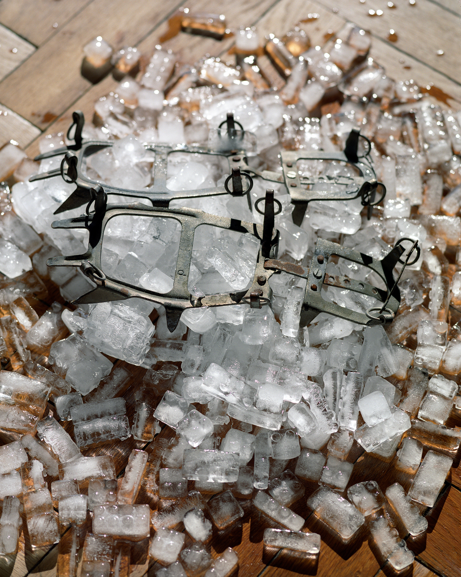 Legolód (Lego-Ice), 100 x 80 cm (5+ 2AP), 2023