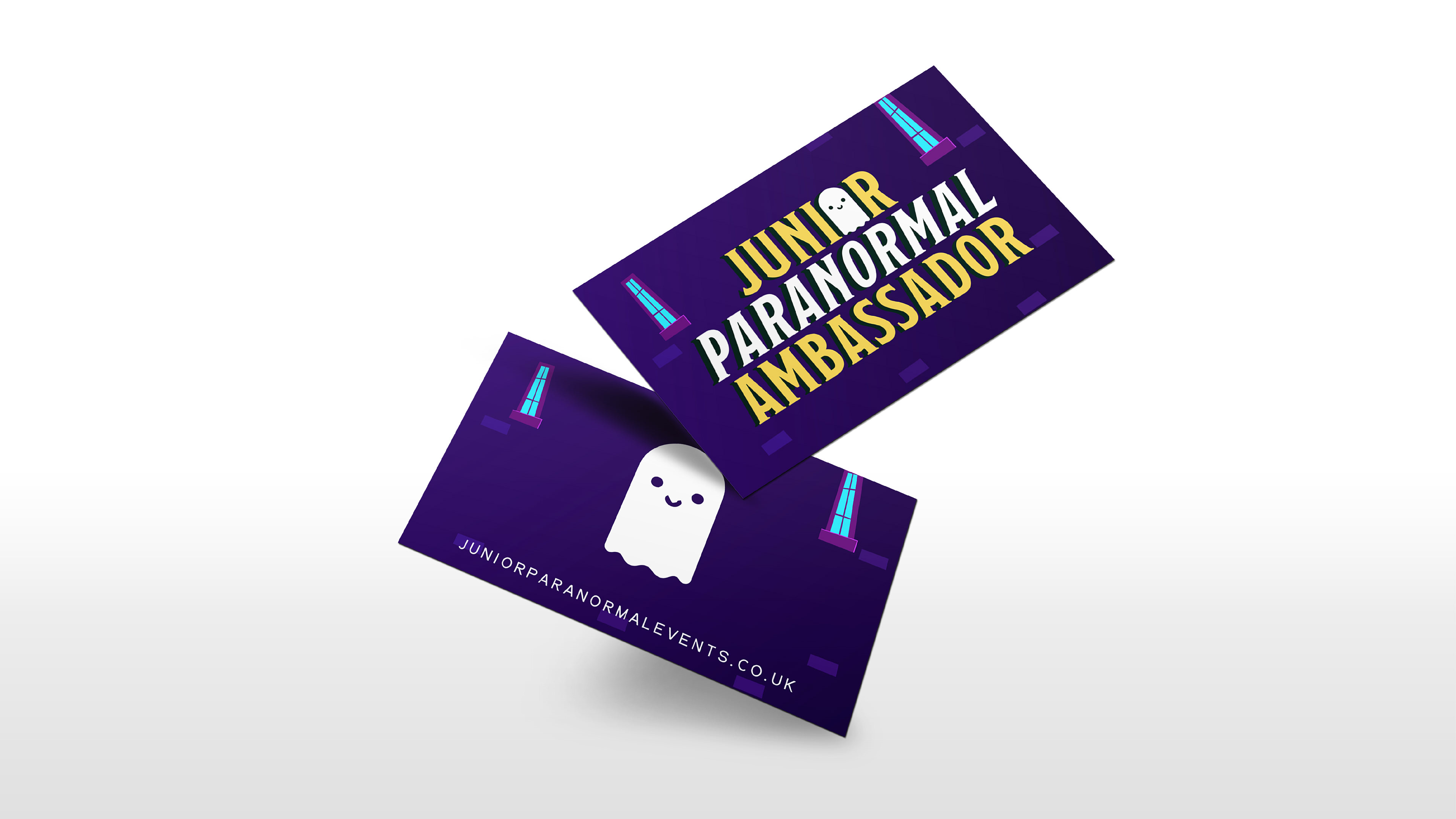 Junior Paranormal Ambassador - Logo Design and Mockup