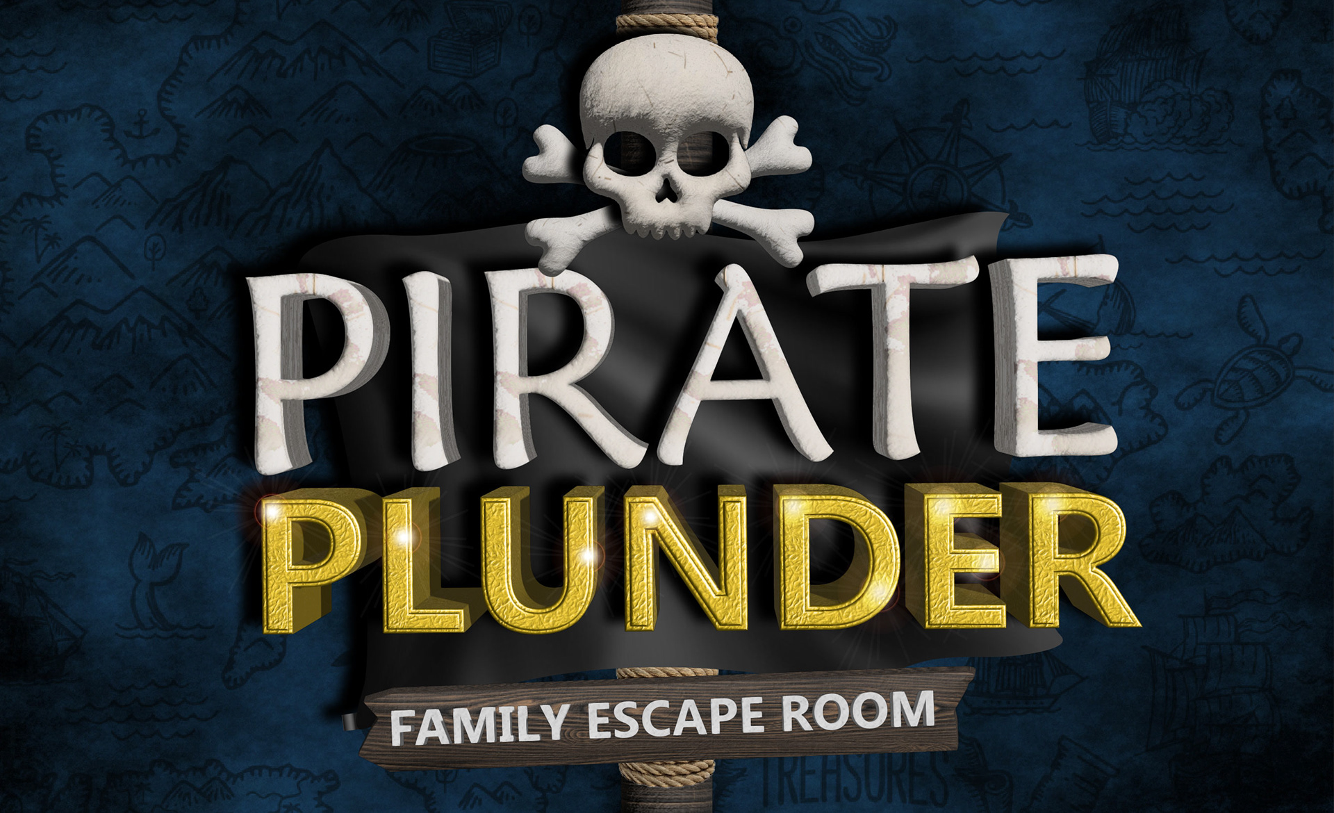 Pirate Plunder Escape Room - Logo