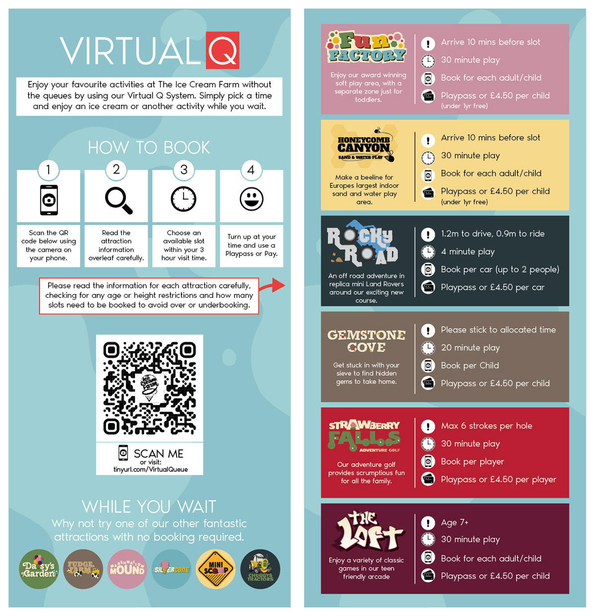 Virtual Q Leaflet - The Ice Cream Farm