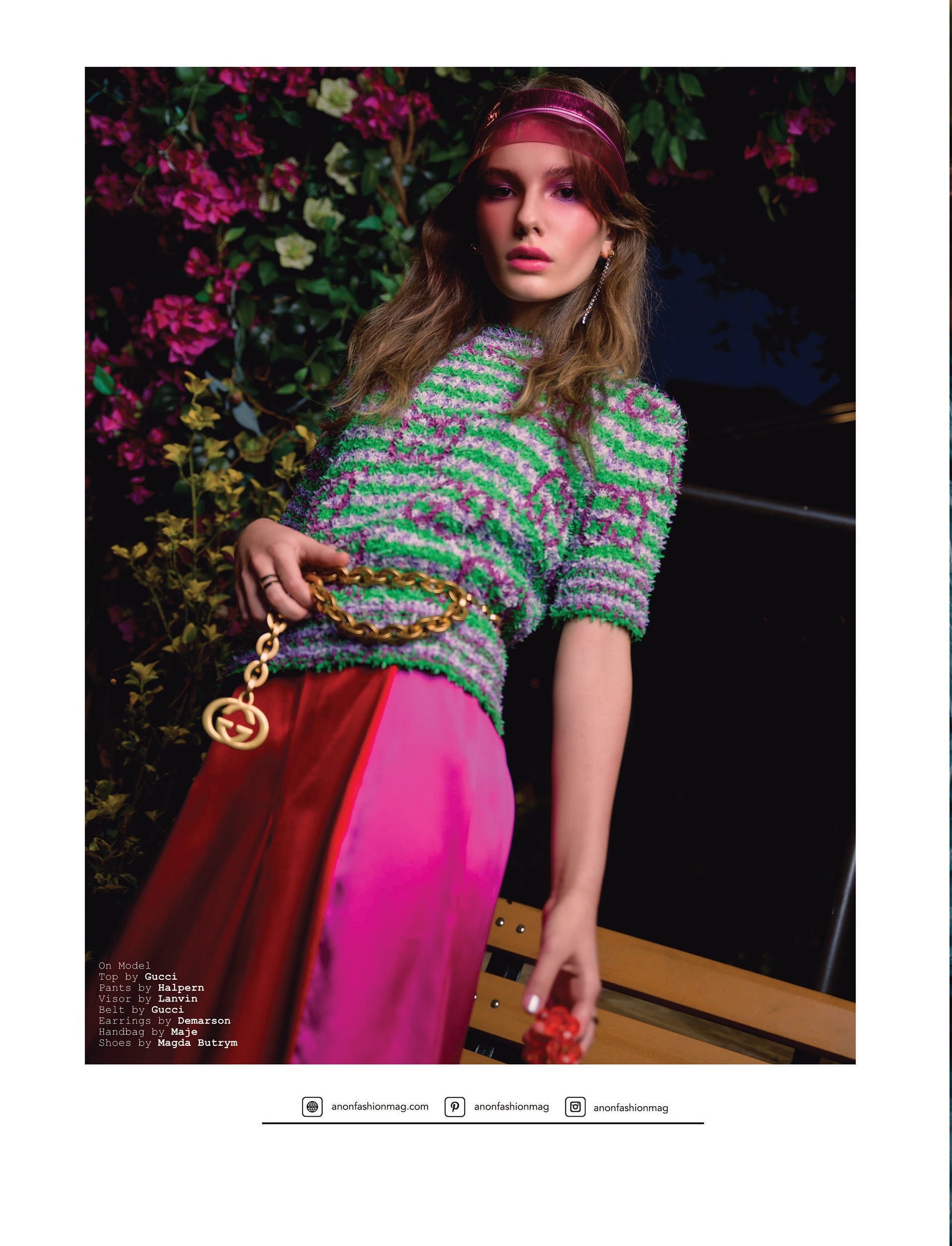 Young model zelda posing for fashion photographer All NYC Studios.