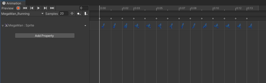 Animating the sprite sheet
