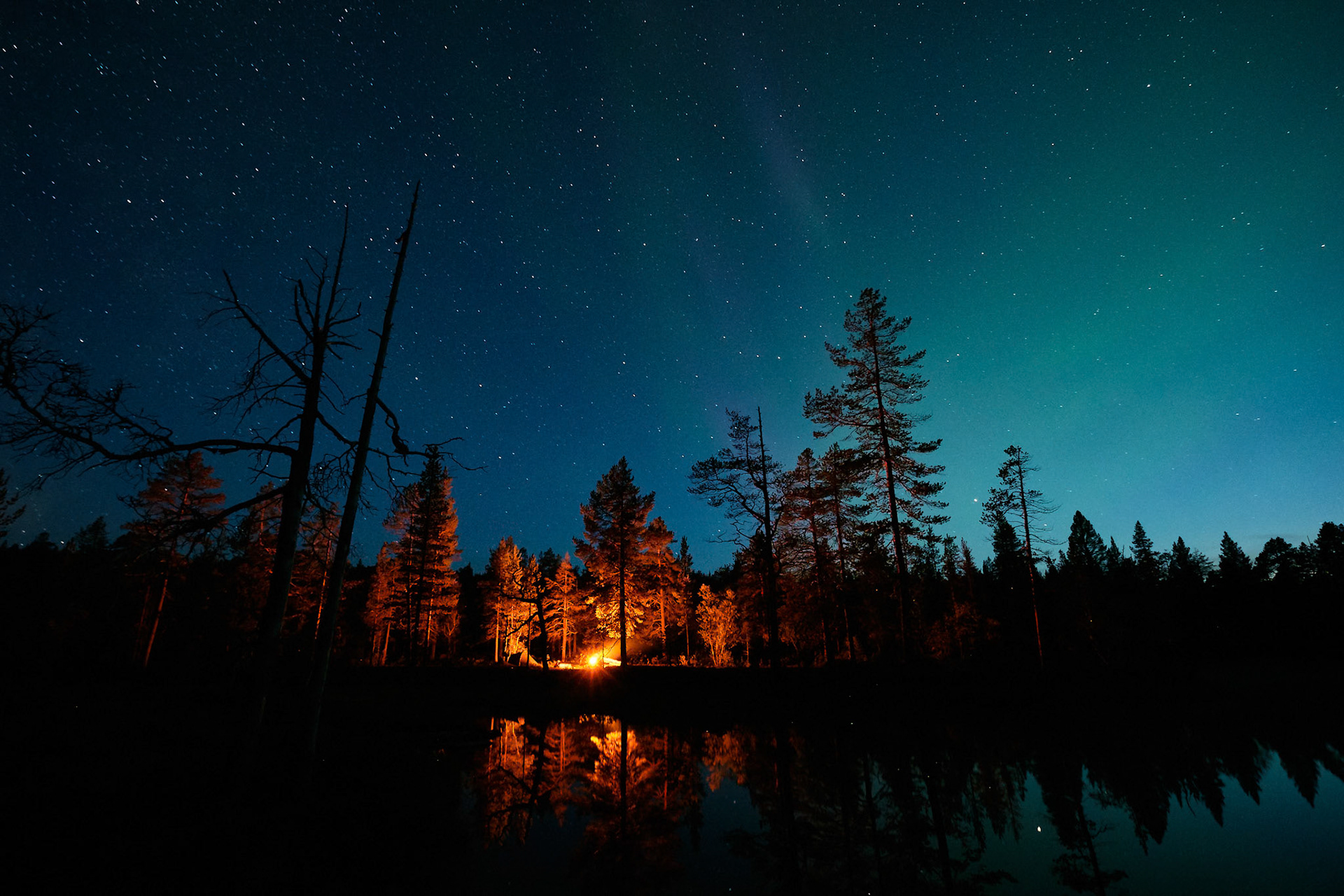 Camp in UKK National Park