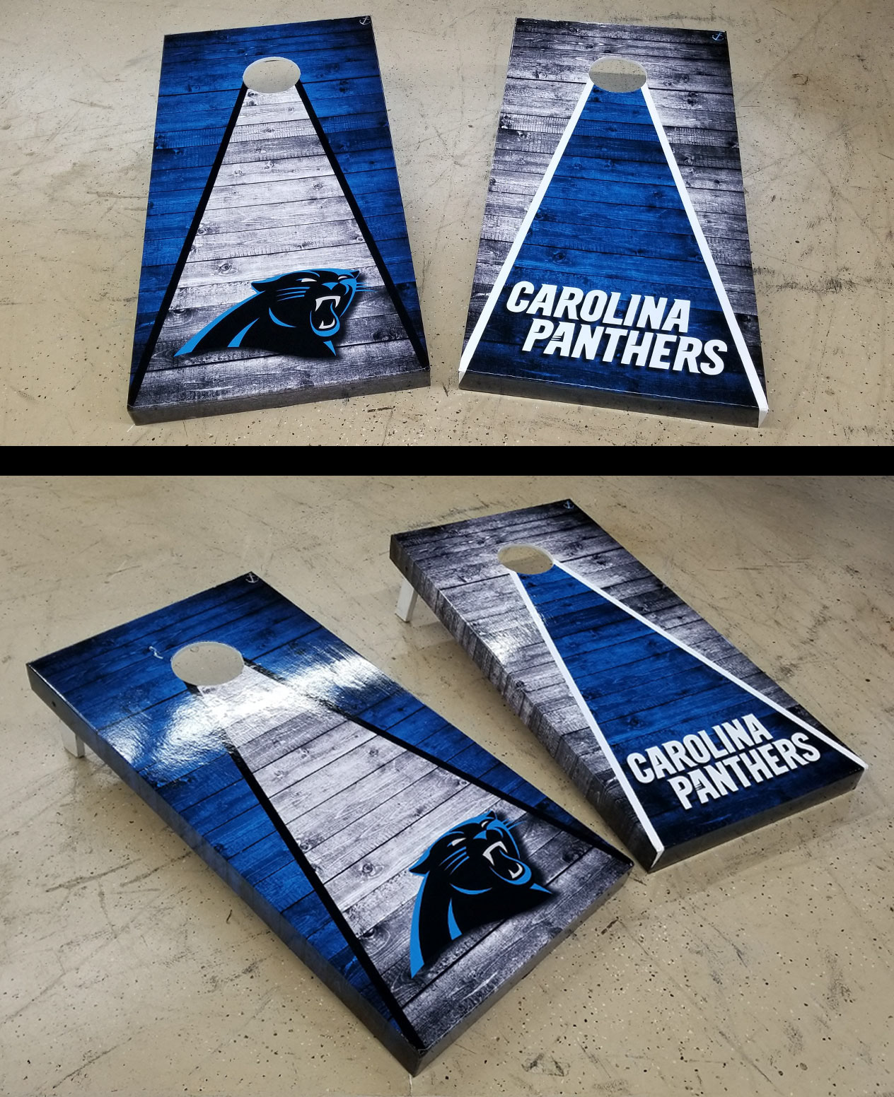 Revived Old Cornhole Boards