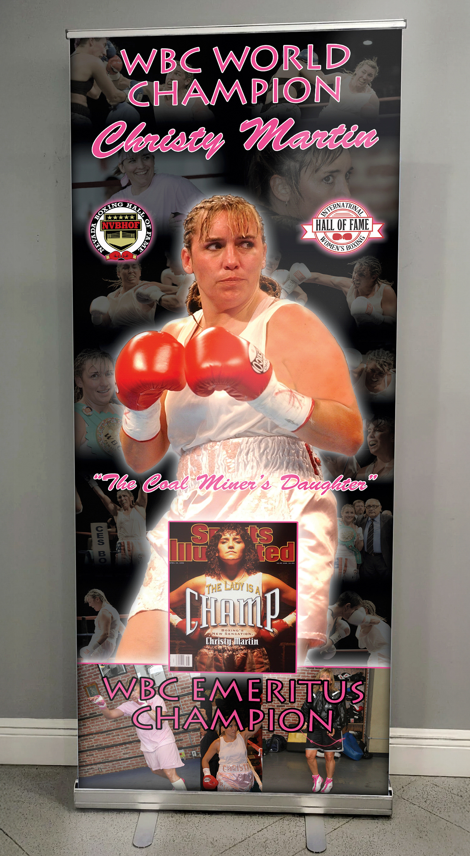 Boxing Promotional Banner