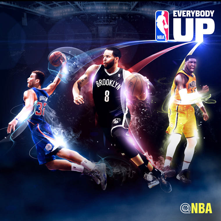 Social media content created for The NBA