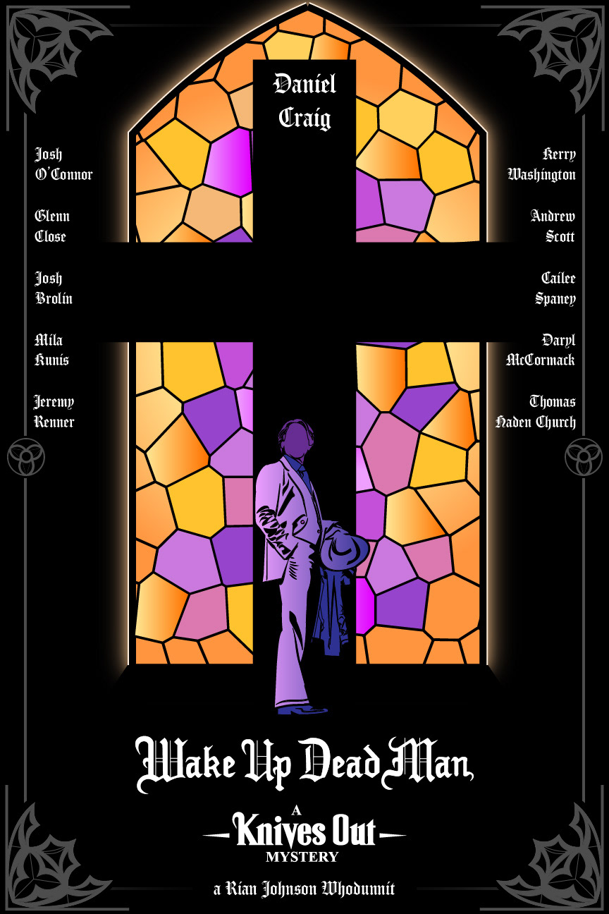 Wake Up Dead Man: A Knives Out Mystery, 12" x 18"