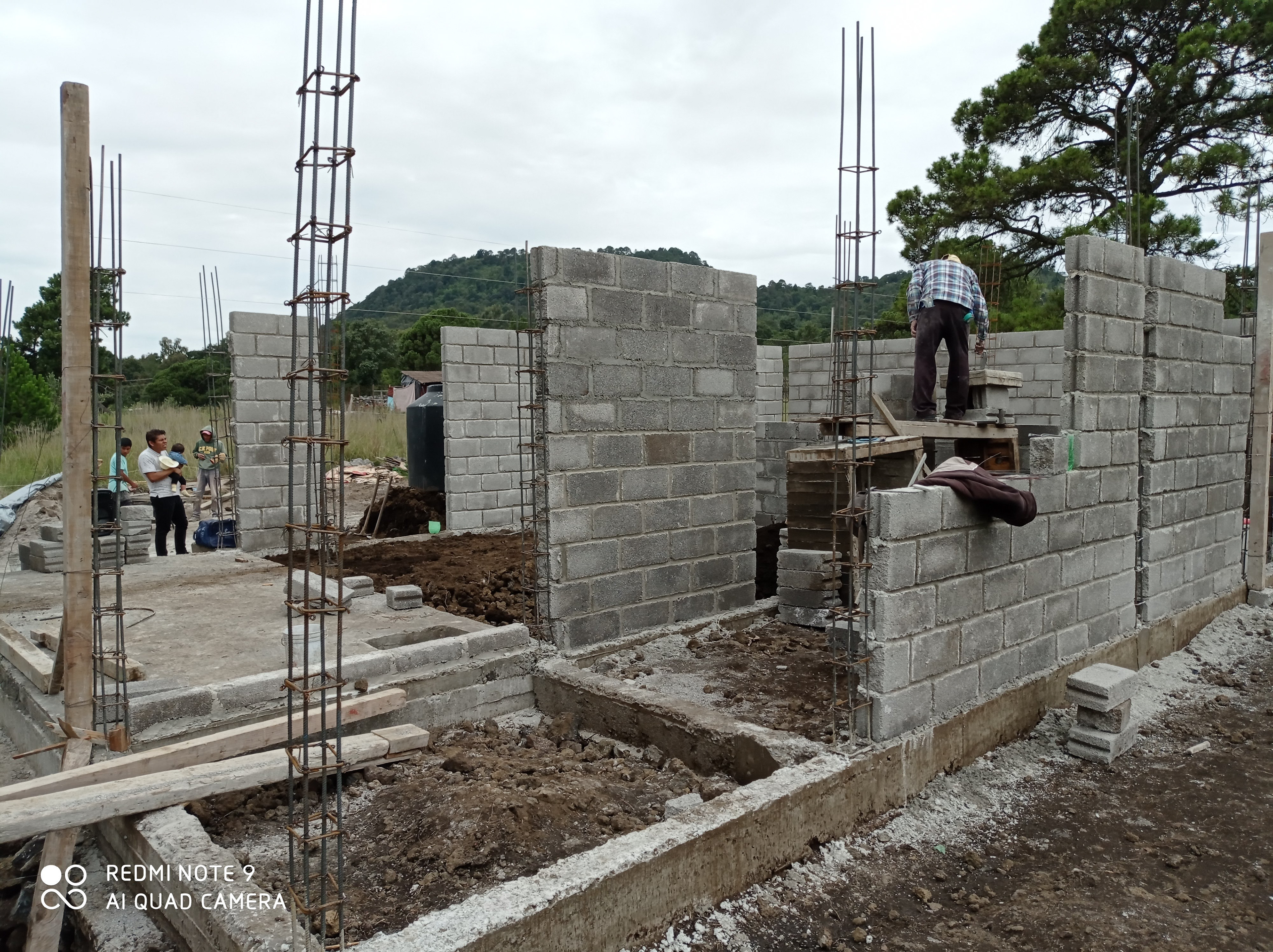 Construcción de muros