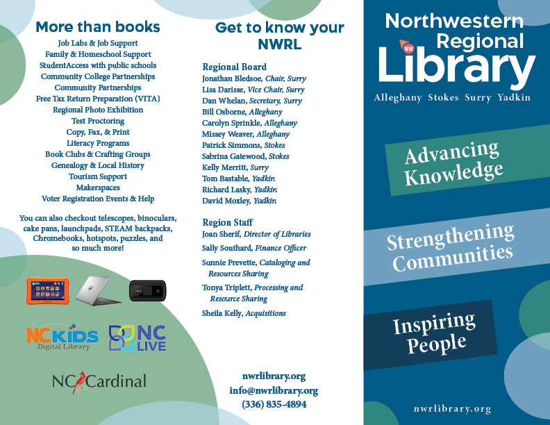 Brochure Front (2022)