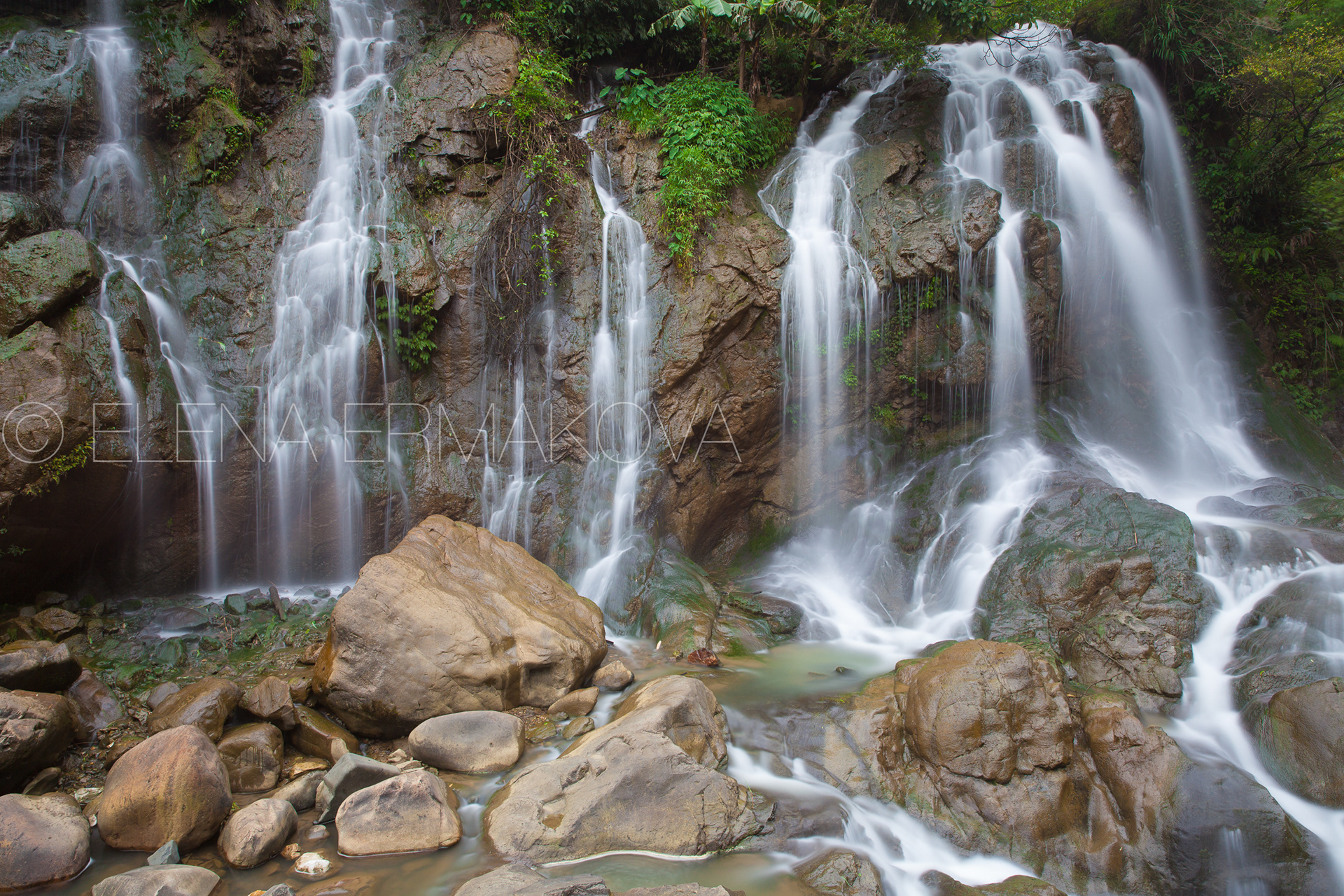 Cat cat waterfall, Sapa, Vietnam