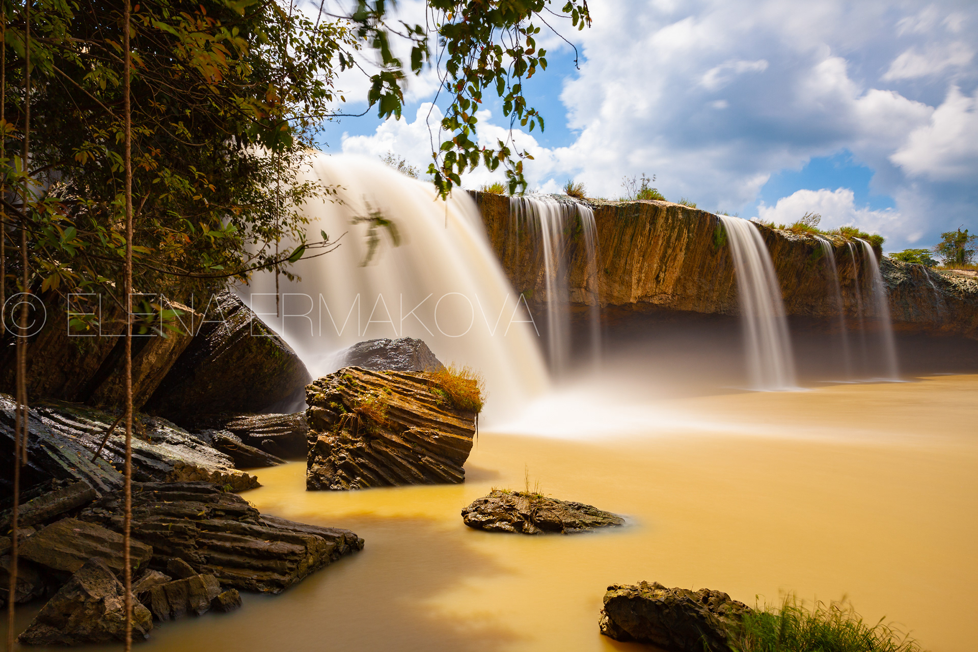 Dray Nur waterfalls, Dak Lak, Province, Vietnam