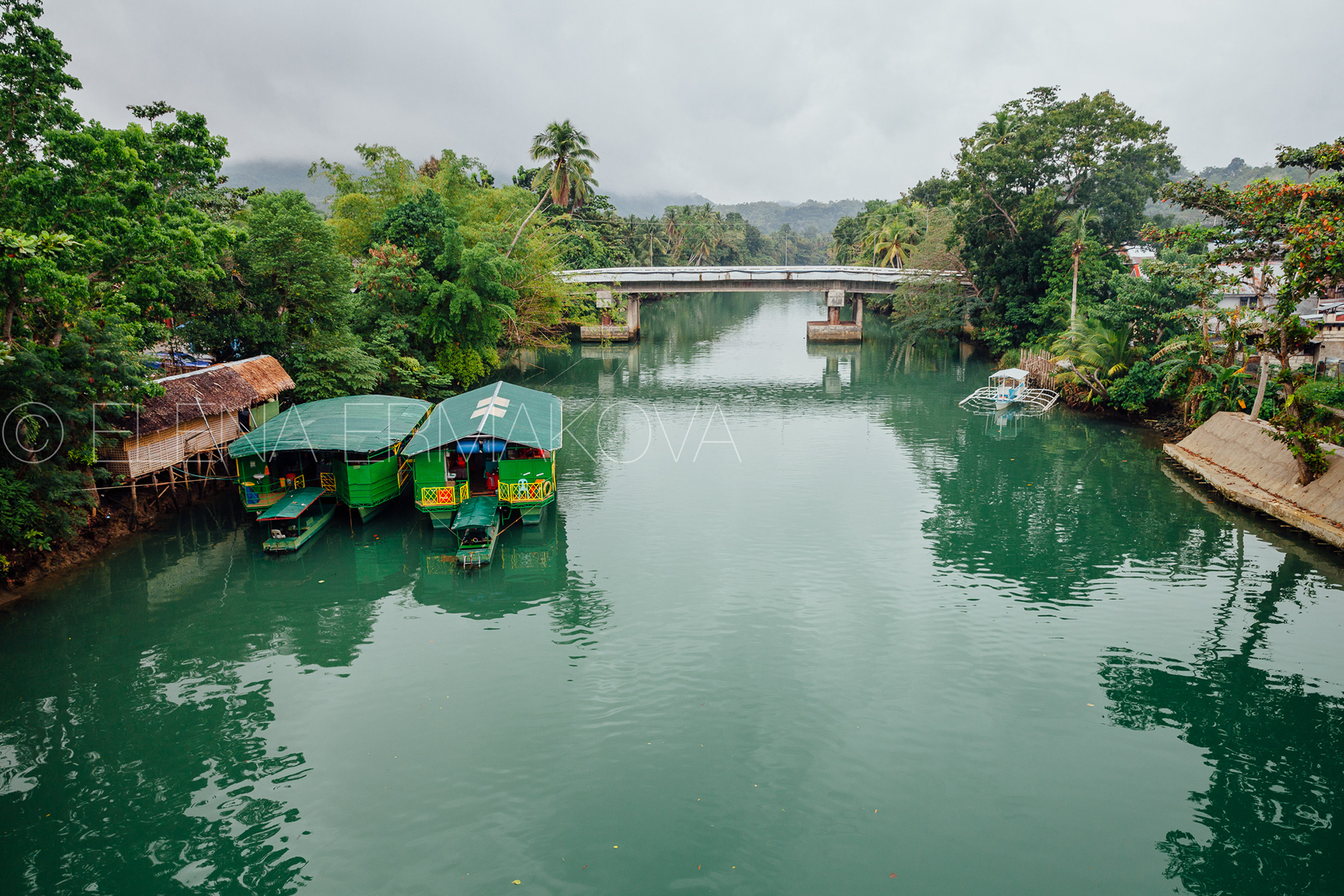 The starting point of the Loboc River Cruise, Bohol, Philippines