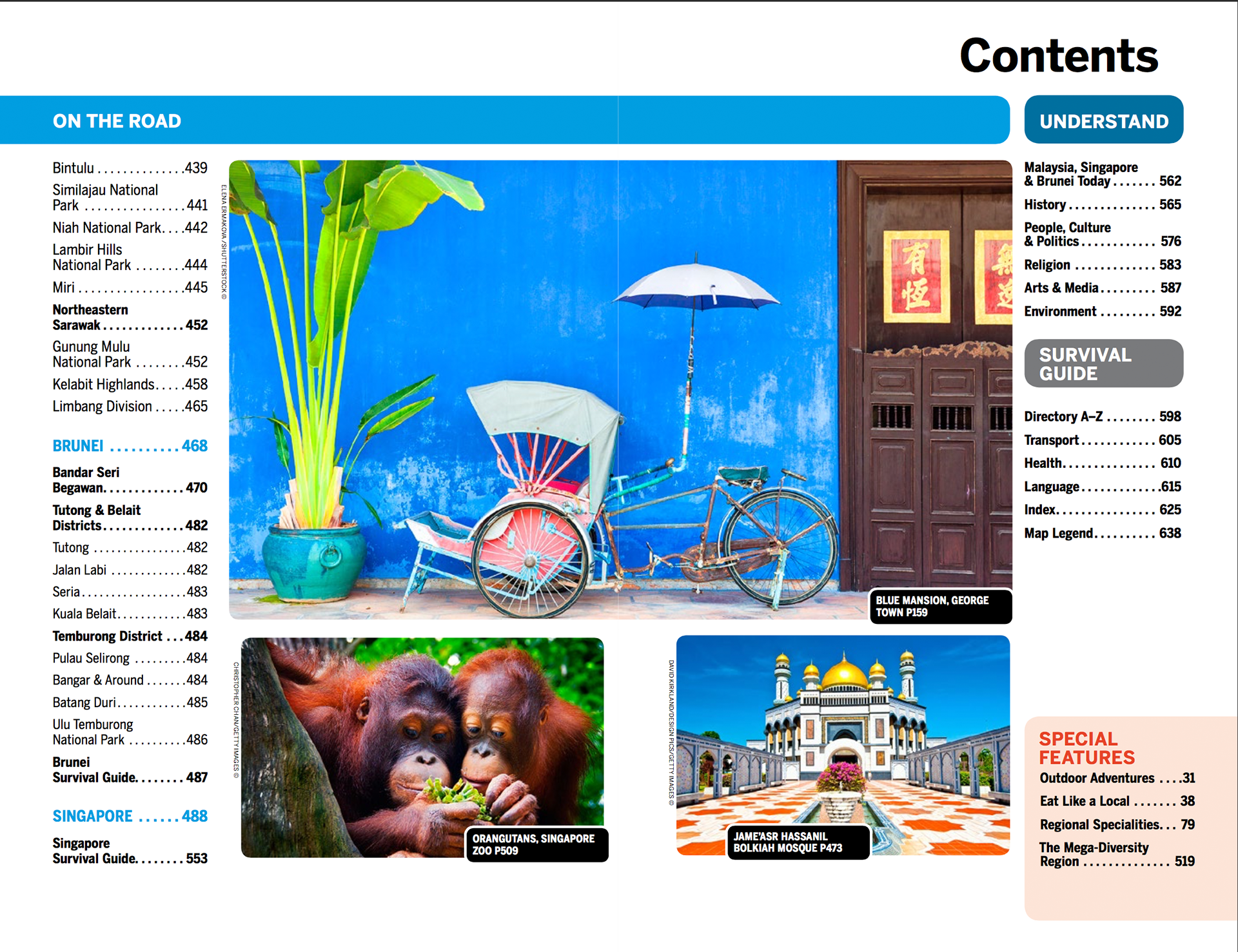 Lonely Planet Malaysia, Singapore & Brunei (13th edition, 2016)