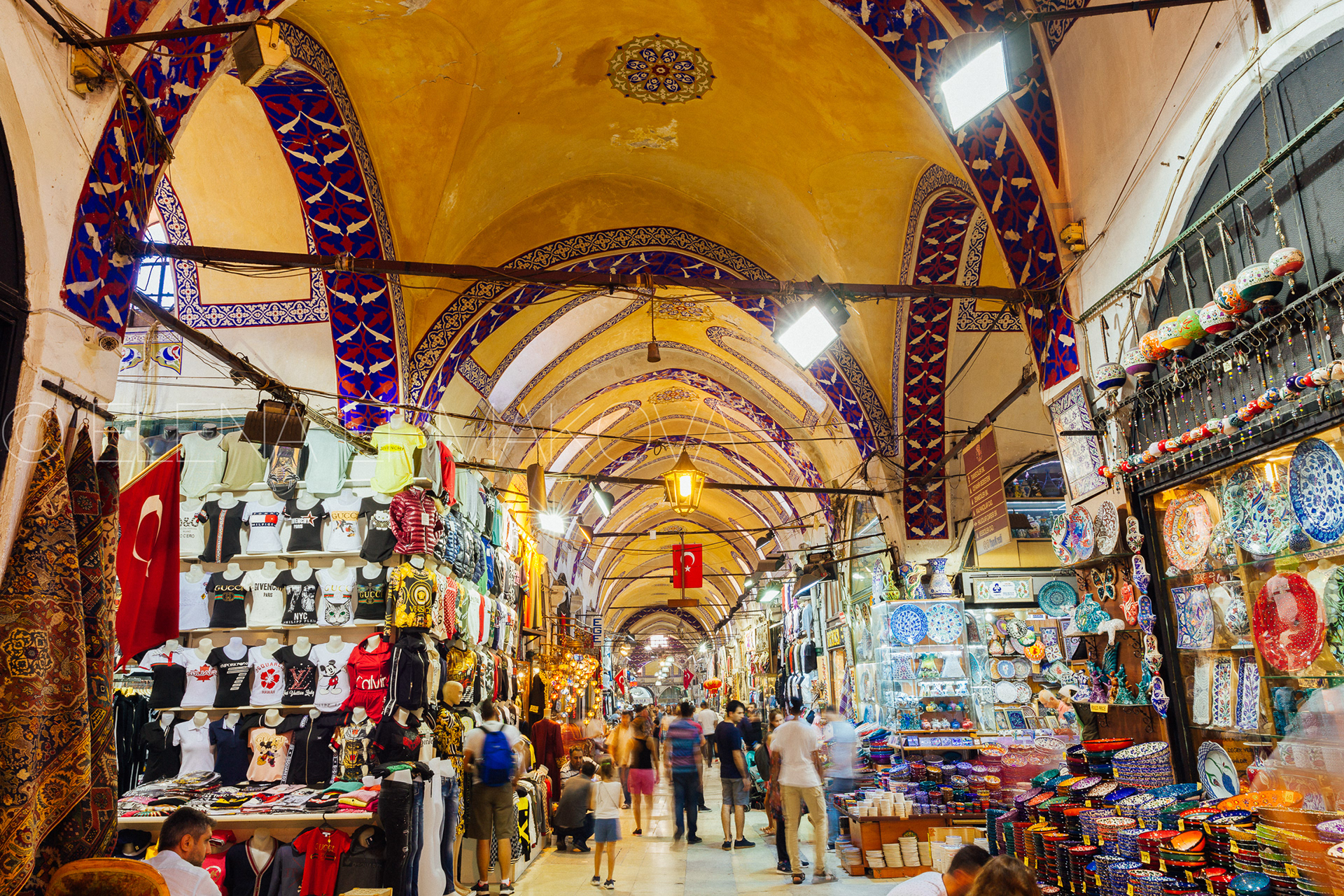 The Grand Bazaar, Istanbul, Turkey