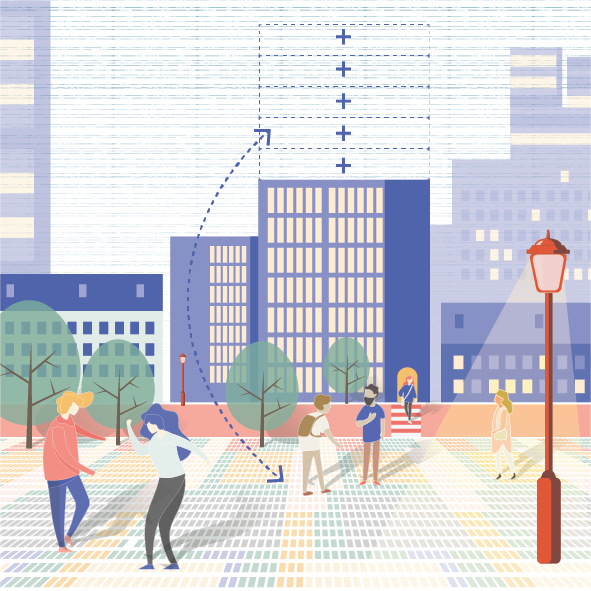Encourage the provision of community services or green space