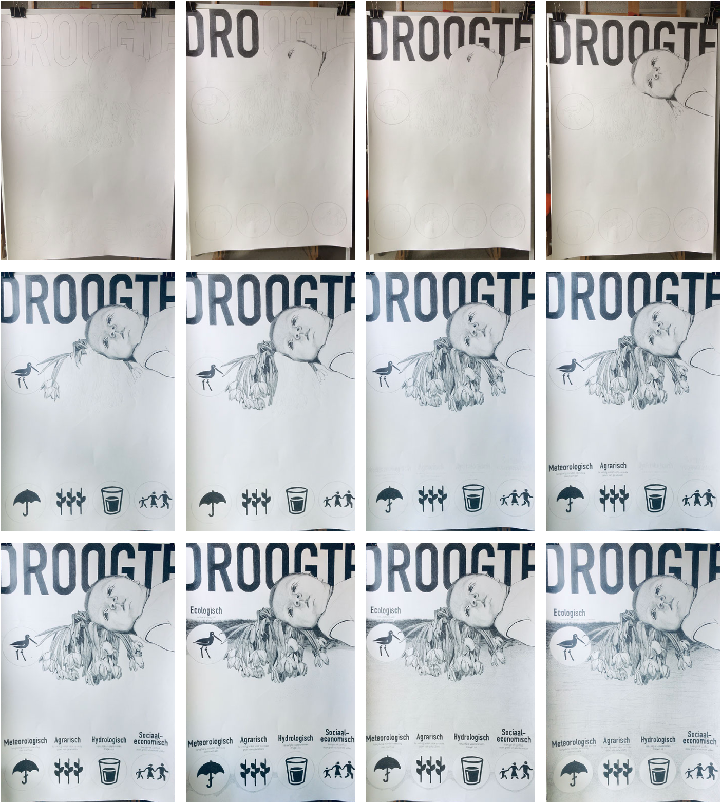 stappen definitie droogte