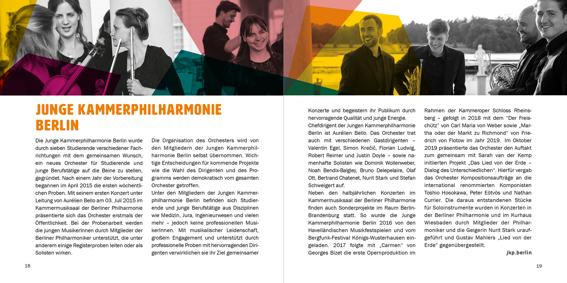 Booklet, Junge Kammerphilharmonie Berlin 