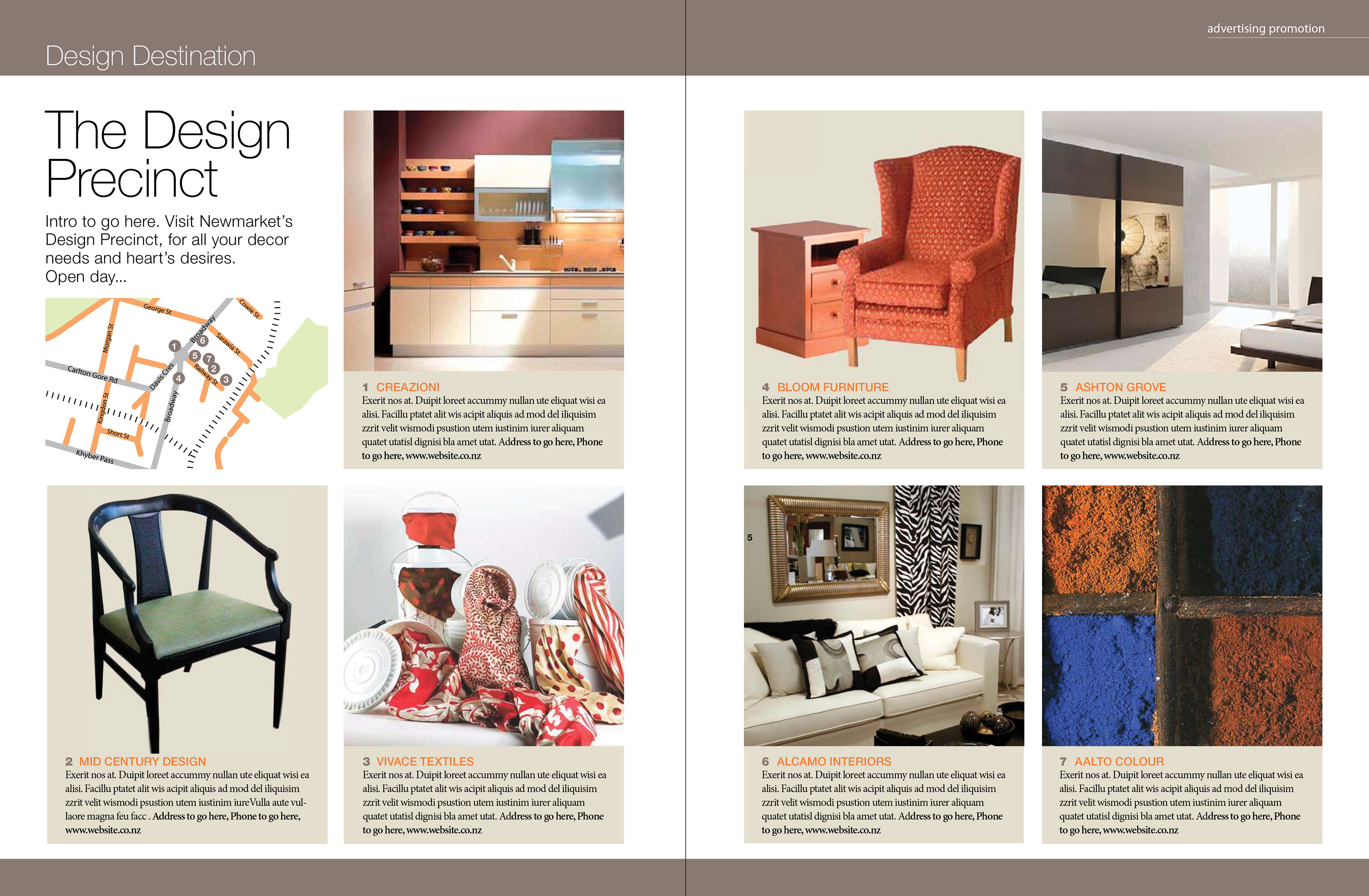 NZ House & Garden, Advertising Mockup