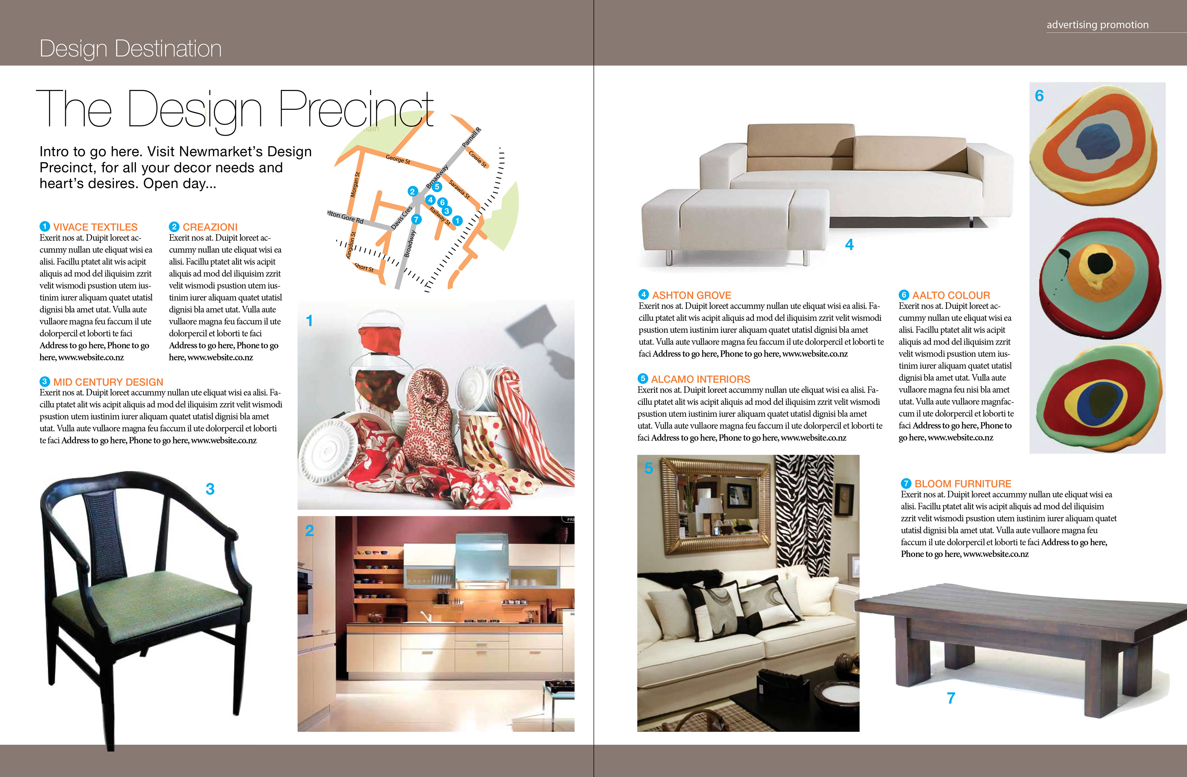 NZ House & Garden, Advertising Mockup