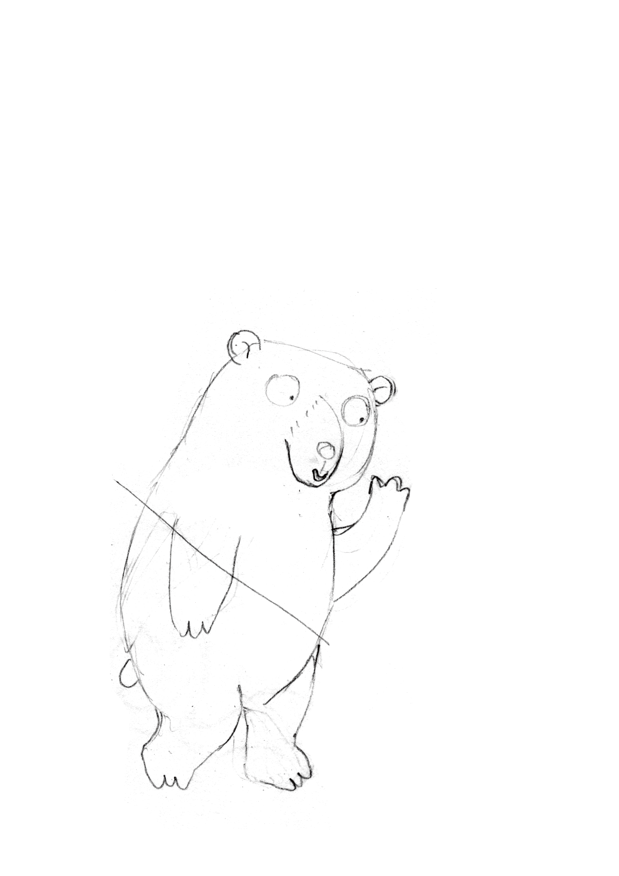 illustration extraite de l'album "Ours et renard jardiniers"