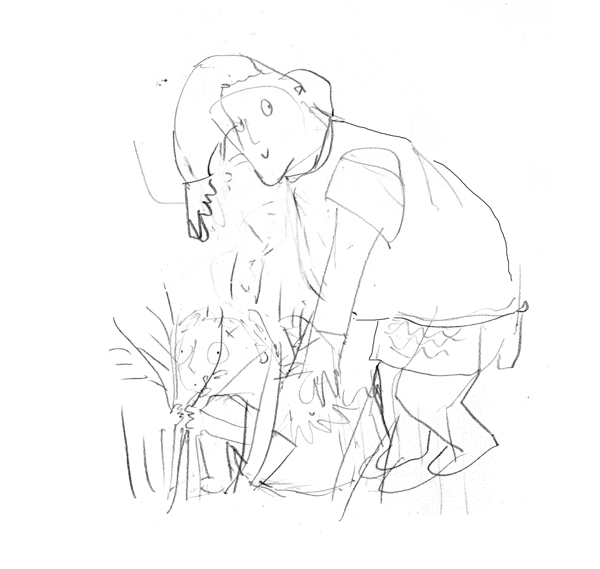 étape 1 : croquis