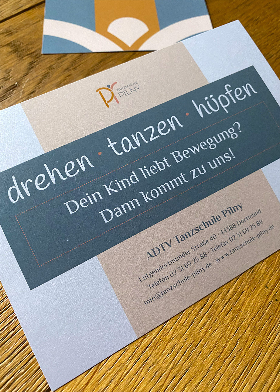 Rückseite Flyer Kindertanzen