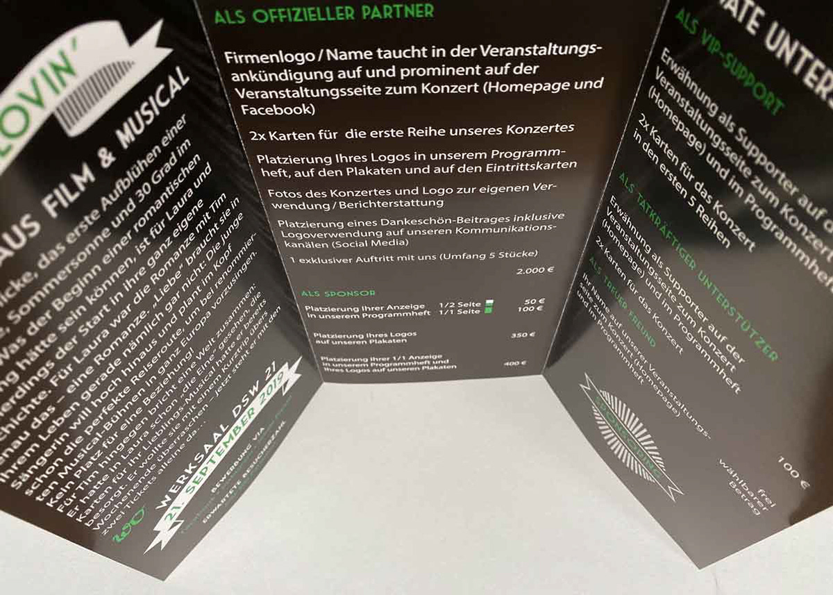 Sponsorenflyer Innenseiten