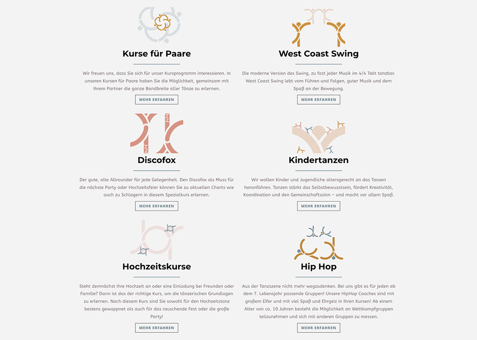 Keyvisuals Website