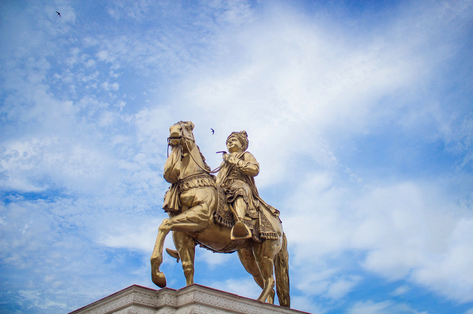 Shriji Maharaj and Rojho Godho