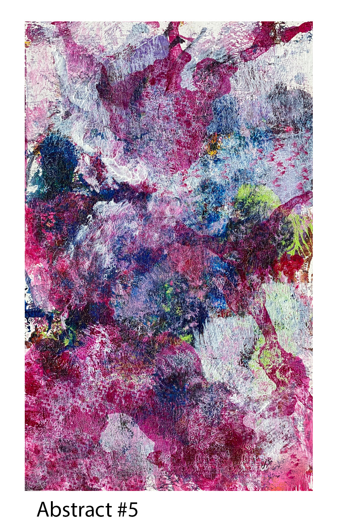 Acrylic on Paper, 5"x8", 2020, Available