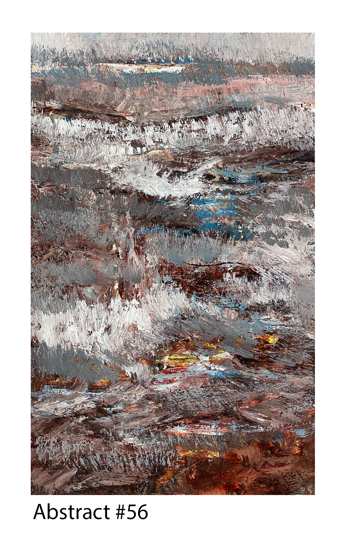 Acrylic on Paper, 5"x8", 2020, Available